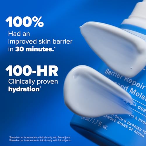 Paula's Choice RESIST Barrier Repair Advanced Face Moisturizer with Ceramides, Peptides, Deep Hydration Face Cream for Wrinkles, Anti-Aging for All Skin Types, Fragrance-Free, 1.7 Fl Oz