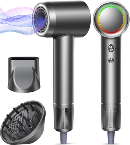 Alloom Hair Dryer - 160,000 RPM Fast Drying Ionic Blow Dryer