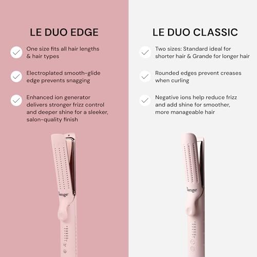 L'ANGE Hair Le Duo Edge 360° 2-in-1 Straightener Curler