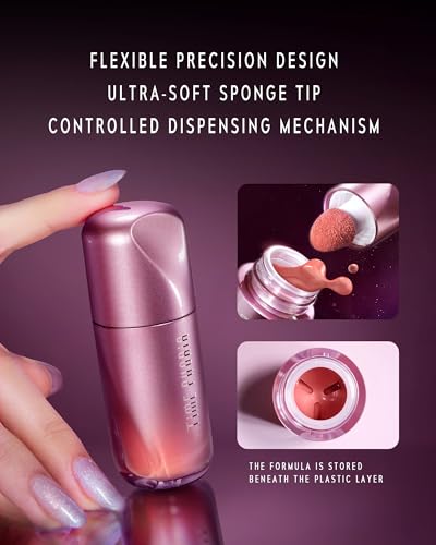 Liquid Blush for Cheeks - Highly Pigmented, Long-Lasting Matte Finish