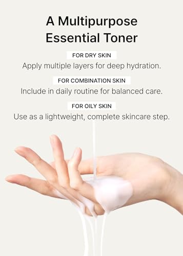 THANKYOU FARMER Rice Pure Essential Facial Toner for Woman 7.03 oz - Hydrating Rice Toner for Face with Niacinamide & Centella, Milk Toner for Glass Skin - Vegan Korean Skin Care for Dry Skin