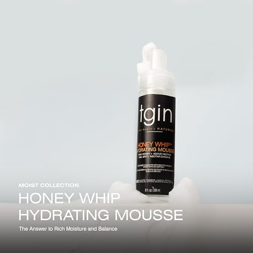 Thank God It's Natural Honey Whip Hydrating Curl Mousse - 8 Oz for Frizz & Shine