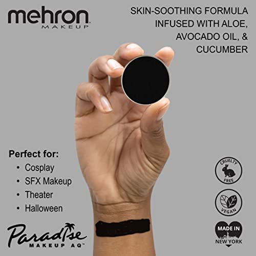 Mehron Paradise AQ Water-Activated Face Paint Refill, 0.25 oz