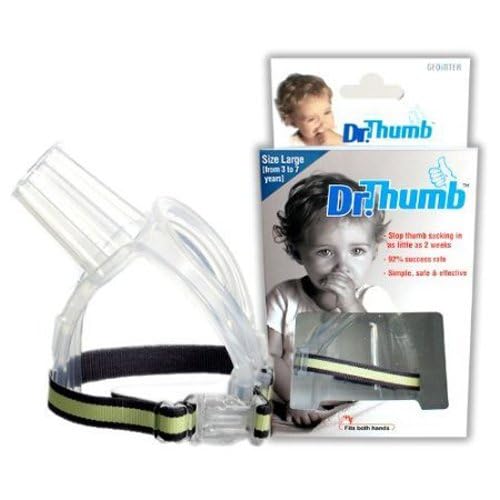 Dr. Thumb Silicone Device for Thumb Sucking Prevention (3-7 Years)