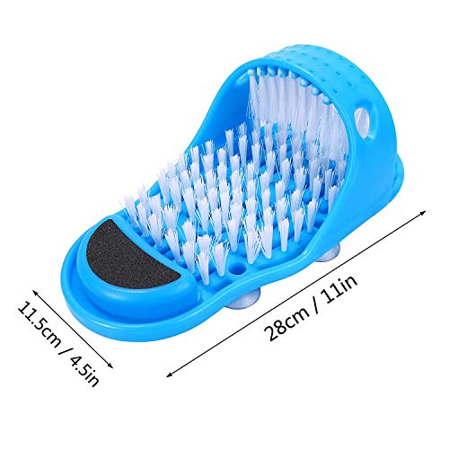 Foot Cleaning Slippers with Exfoliating Brush for Relaxation