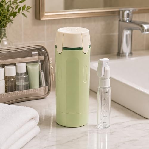 ONCIDO 4-in-1 Travel Dispenser Bottle - Leak-Proof Pump for Toiletries