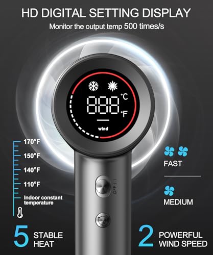Cosy Companions Ionic Hair Dryer - 150000 RPM Fast Dry