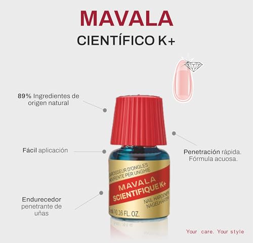 Mavala Scientifique K+ Nail Hardener & Strengthener Solution (0.16 fl oz)