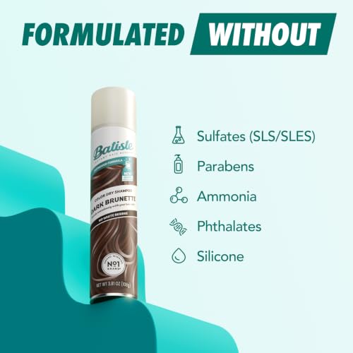 Batiste Dark Dry Shampoo 5.71 oz | Oil-Absorbing