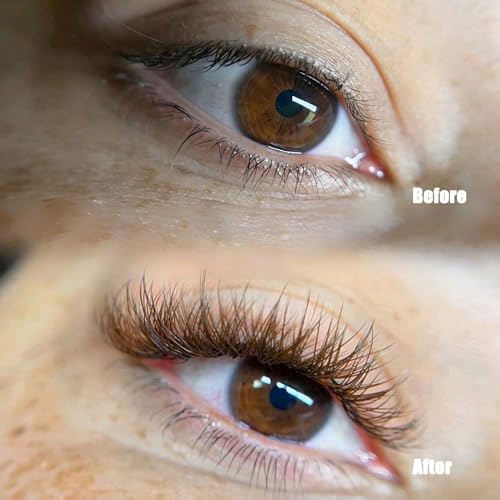 DAODER Brown Mink Lashes Natural Look Clear Band Cat Eye Strip False Eyelashes Brown Wispy Eyelashes 13mm Short Anime Lashes Reusable Light Lash Pack 10 Pairs(Brown Cat Eye)