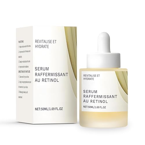Retinol 0.2 Boosting Shot Ampoule, Powerhouse Face Serum with Hyaluronic Acid & Glycerin, Valentine Gifts,Firms Skin, Hydrating, Anti-Aging & Fine Lines Repair, for All Skin Types, 3.38 fl.oz