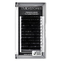 Lash Extensions 0.07mm Thickness J Curl Length 8mm Natural Looking Easy Fan Eye Lashes For Eyelash Extensions(0.07,J,8mm)