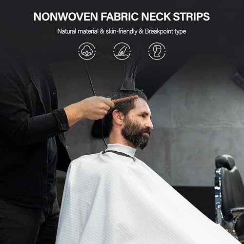 Disposable Haircut Neck Strips Pack of 100 - Salon & Barber Professional Hairdressing Accessories