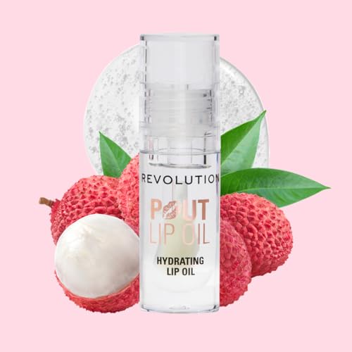 Revolution Pout Lip Oil - High Shine Nourishing Tinted Lip Oil