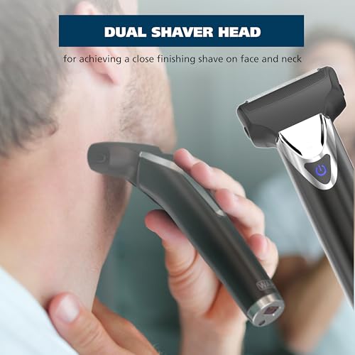Wahl Lithium Ion Beard & Hair Trimmer with 4 Attachments, Nose & Ear Clippers