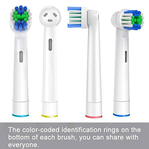 Replacement Toothbrush Heads for Oral-B, 12-Pack