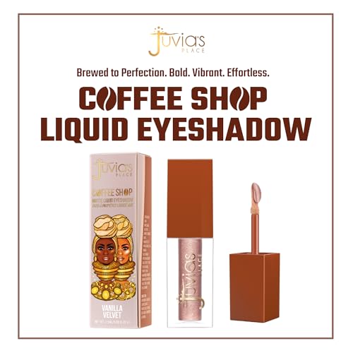 Juvia's Place Coffee Shop Liquid Eyeshadow - Vanilla Velvet Metallic