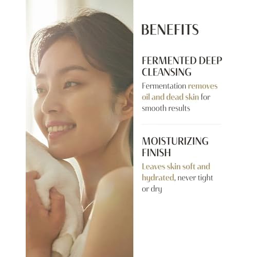 DR.PEPTI Galacto Cleansing Foam - Korean Face Wash with Fermented Galactomyces, Peptides - Exfoliating and Removes Sebum - Rich Creamy Bubble Foam Gentle Daily Cleanser, 3.72 fl.oz.