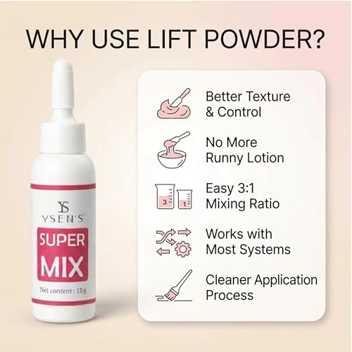 Ysen's Korean Lash Lift Powder 5g - Professional Eyelash Perm Additive