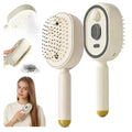 Electric Spray Hair Brush with Scalp Massage & Misting
