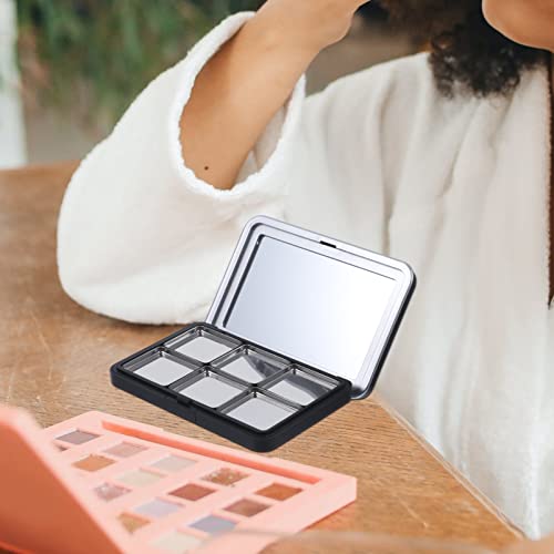Empty Eyeshadow Palette with Mirror - Magnetic Refillable Makeup Palette, 2PCS