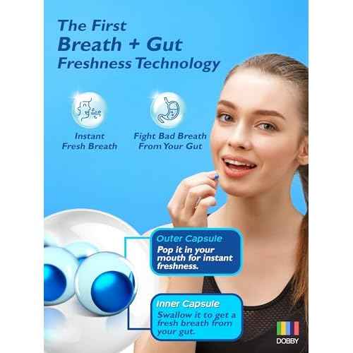 PaperMints CoolCaps - Instant Fresh Breath Mints Sugar-Free, 10 x Tubes of 18 capsules Extreme Bad Breath Treatment for Adults, Breath Freshener Pearls for Halitosis Treatment Keto-Friendly Peppermint