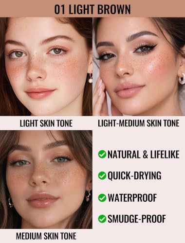 Anglicolor Freckle Stamp Pen - Natural Sun-Kissed Makeup, Waterproof