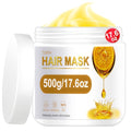 TUXIYA Deep Conditioning Hair Mask with Collagen & Keratin - 17.6oz Nourishing Treatment for Damaged Hair