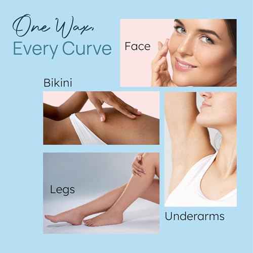 Hard Wax Beads for Brazilian Waxing ? 1.1lb Hair Removal Wax Beads for Coarse Hair, Face, Underarms, Back, Chest, Bikini & Legs | Coarse to Fine Hair Formula + Gloves & 10 Large Applicator Sticks