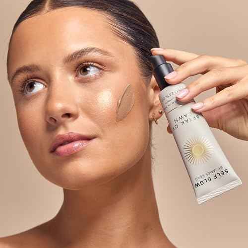 Self Glow by James Read - Break of Dawn Rejuvenating Glow Mask | Hyaluronic Acid, Squalane, Cacao Extract, Aloe Vera | Hydrate, Moisturize, Firm | Silicone + Drying Alcohol-Free (60mL | 2 fl oz)