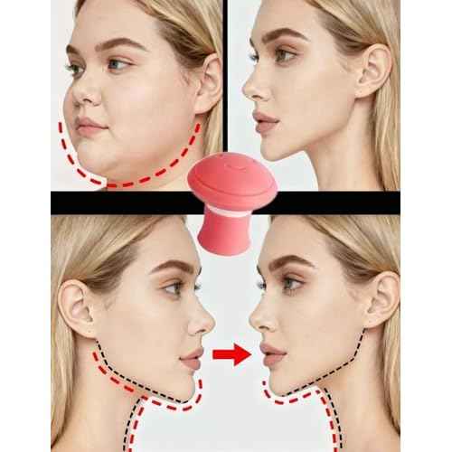 Jaw Exerciser,Double Chin Reducer,Facial Yoga for Skin Tighten Firm,Face Exerciser& Jawline Shaper, Jaw Trainer,Facial and Neck Exercise for Women and Men (One)