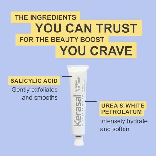Kerasal Intensive Foot Repair Ointment 1 oz - Cracked & Dry Heel Treatment