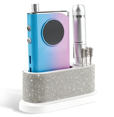 ANGNYA Nail Drill Holder with 8 Bits Storage Organizer
