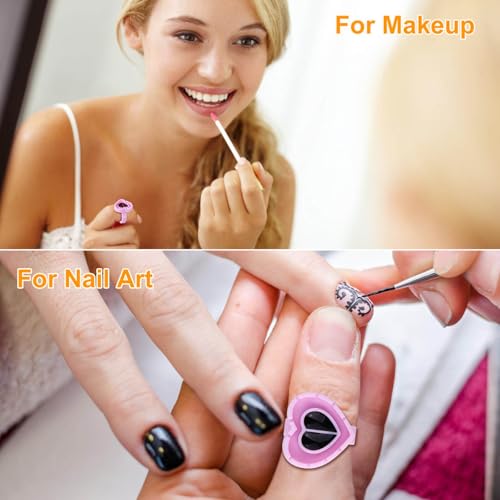 400PCS Eyelash Extension Glue Cups & Rings