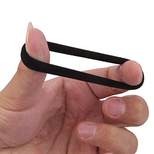 J-MEE Hair Ties for Thick Hair, 100 Pack Seamless Scrunchies