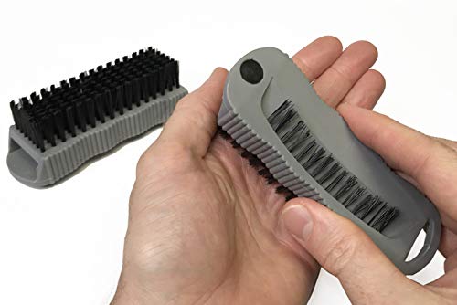 Double Sided Scrub Brush Set for Hand Cleaning - 2 Pack