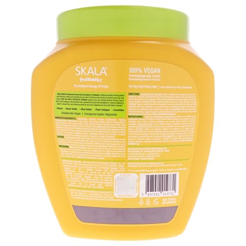 SKALA Banana 2-in-1 Hair Treatment & Leave-In Conditioner 35.2 oz Pack of 6