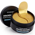 Vitamasques Golden Hydrogel Eye Pads – 32 Pairs for Puffy Eyes