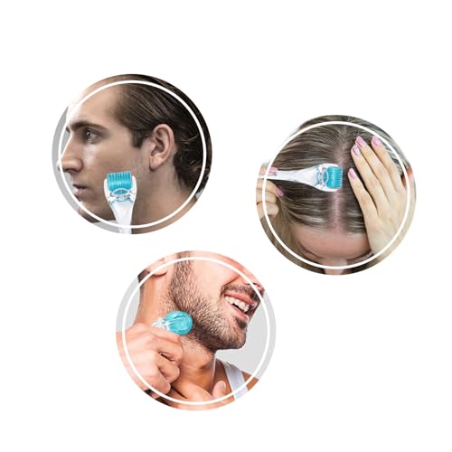 Microneedling Derma Roller with 200 Titanium Needles