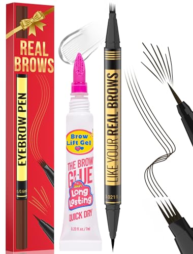Vevivia Dual-Tip Microblading Eyebrow Pencil & Clear Brow Gel