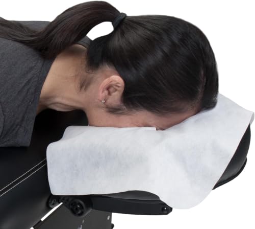 EarthLite Disposable Massage Headrest Covers – 100 Pack