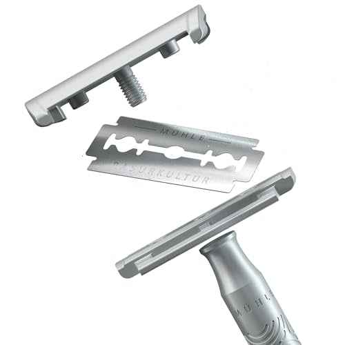 M?HLE Companion Safety Razor ? Women's Double-Edged Body Razor for Shaving, Gentle Use, Suitable for Body, Legs, & Underarms, Longer Handle, Long Lasting Blade
