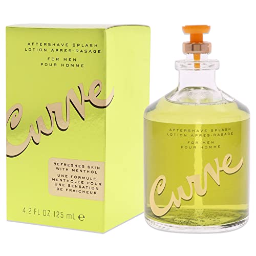 LIZ CLAIBORNE Curve By Liz Claiborne For Men. Aftershave 4.2 OZ