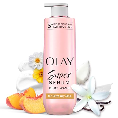 Olay Super Serum Body Wash for Dry Skin, 20 fl oz