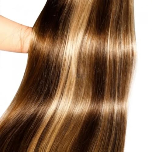 Freiuoke P427 Highlight Blonde Straight Hair Bundles 28-32 Inch - Brazilian Virgin Extensions