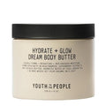 Youth To The People Superberry Hydrate + Glow Dream Body Butter - 3% Niacinamide + Jojoba Oil, Shea + Cupua?u Butters, Yuzu + Green Tea + Blonde Woods Scented Body Lotion, Firming Moisturizer, Vegan