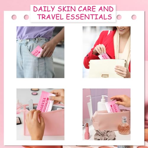 100 Count Makeup Remover Wipes - Individually Wrapped Travel Size