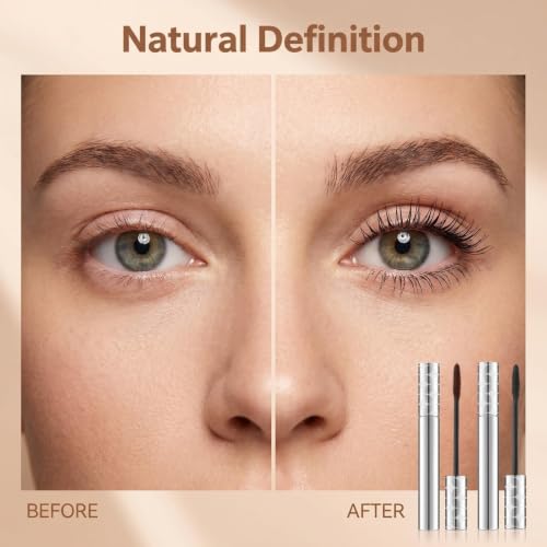 Kirosy Waterproof Mascara for Sensitive Eyes – Black & Brown