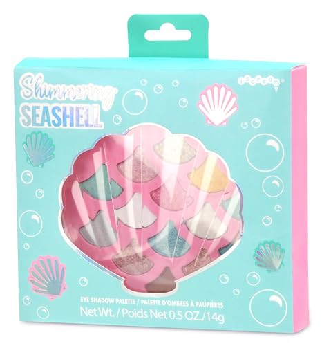 iscream Shimmering Seashell Eyeshadow Palette - 14 Colors