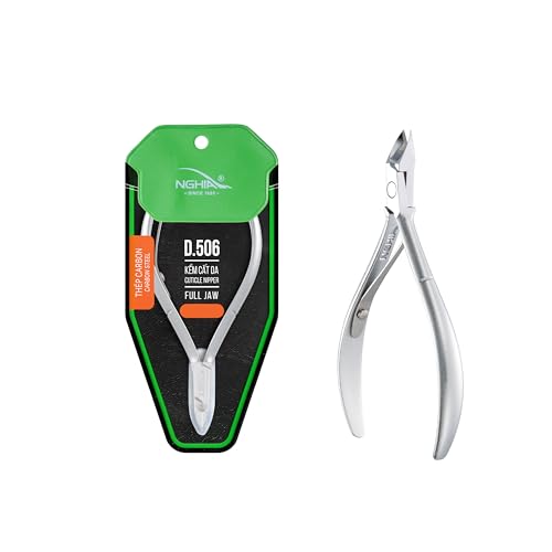 Nghia D-506 Precision Cuticle Nipper - Hard Steel Full Jaw Trimmer